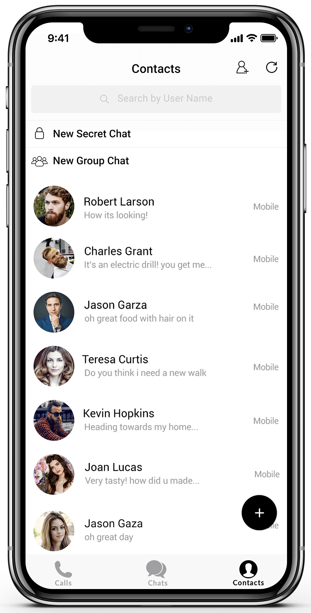 telegram clone app