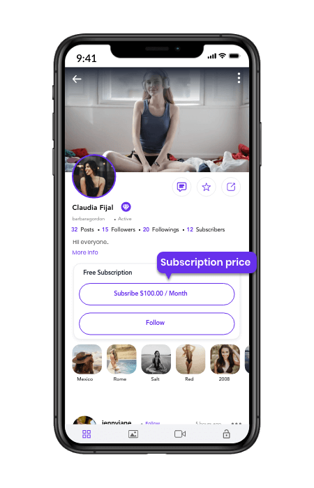 onlyfans clone mobile subscriptions