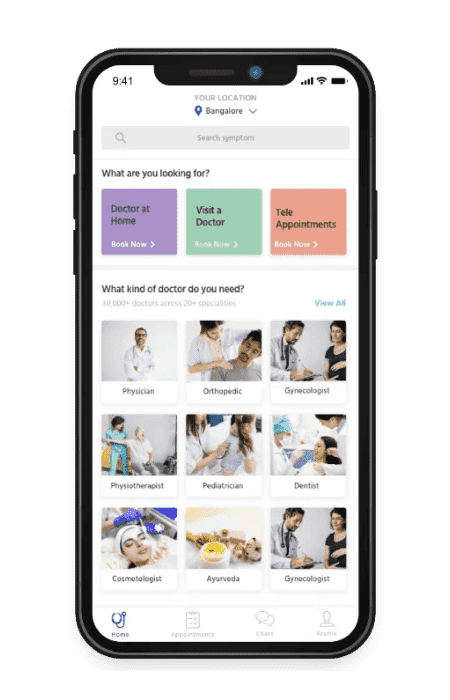 Uber for Doctor appointment options