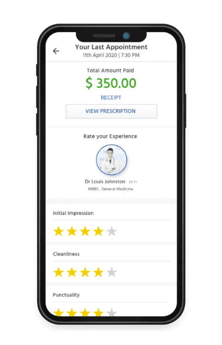 Uber for doctors rating and reviews